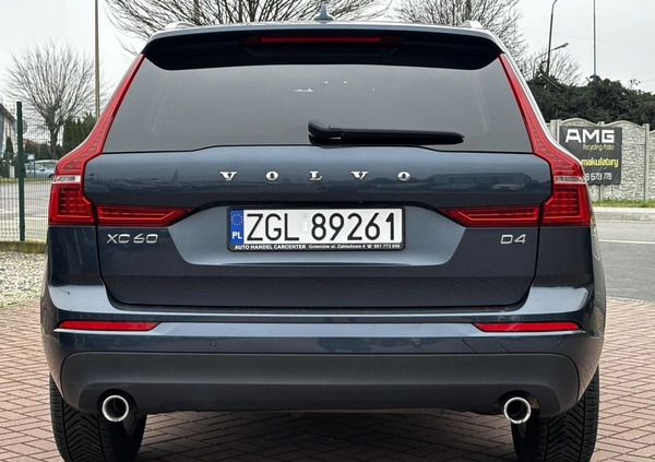 Volvo XC 60 cena 118900 przebieg: 169000, rok produkcji 2019 z Strzelce Krajeńskie małe 562